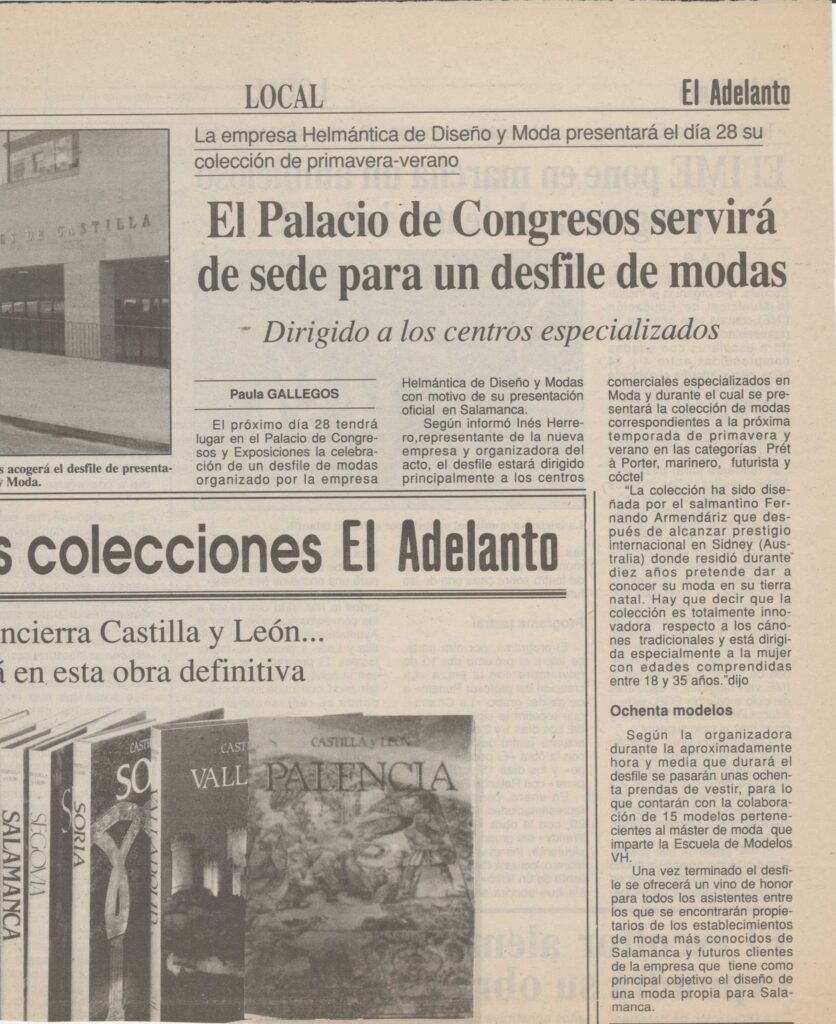 Sede para desfiles de moda