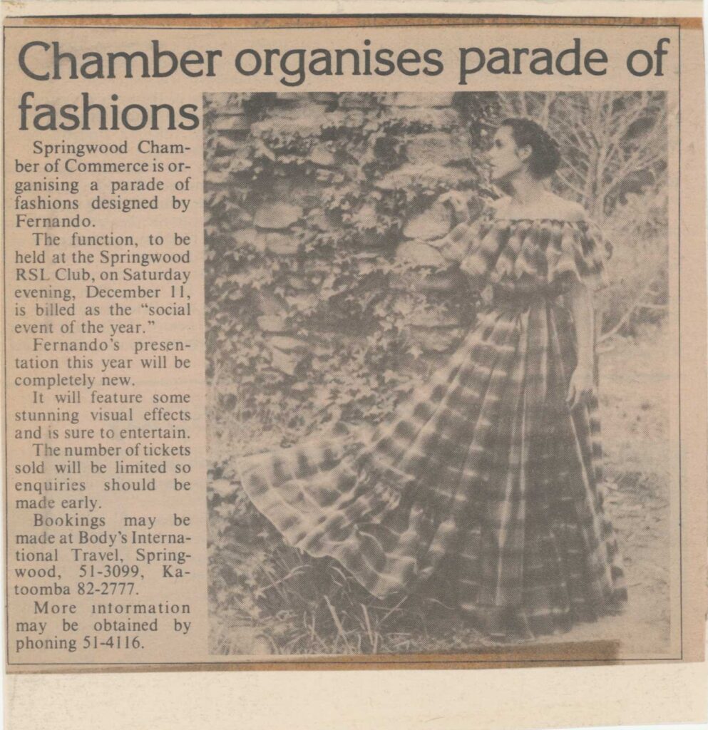 chamber organises parade of fashions