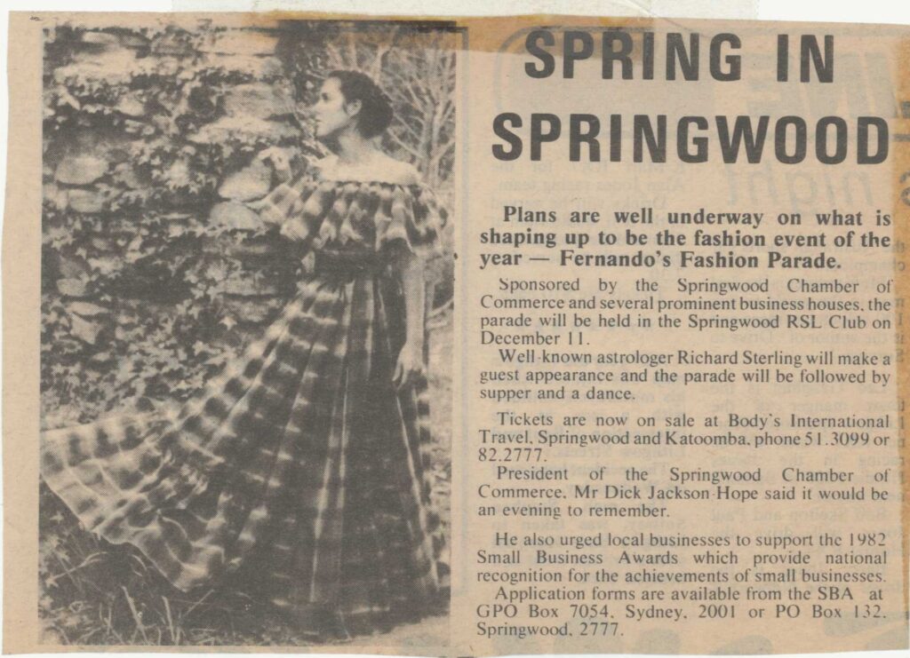 Spring in Springwood