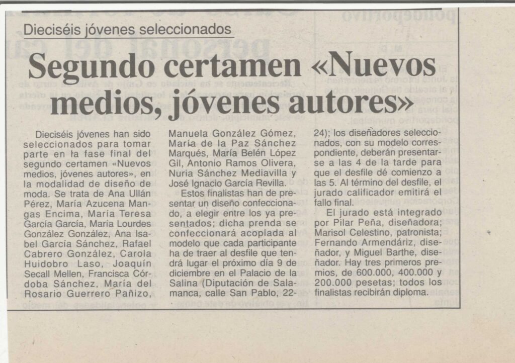 segundo certamen