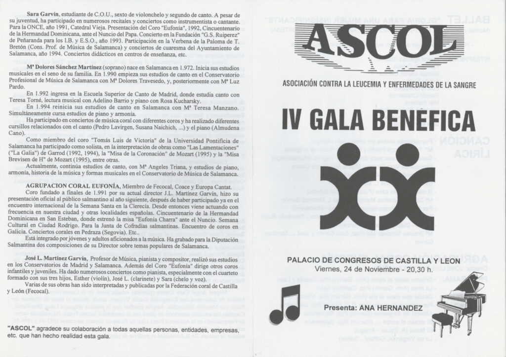 IV gala benefica ASCOL