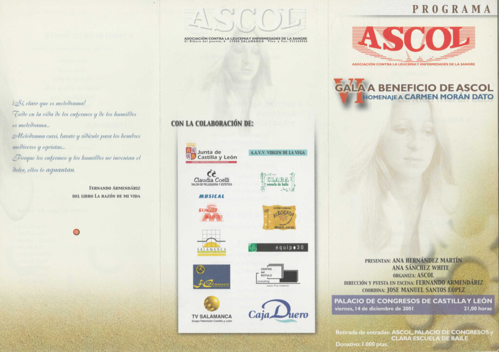 VI Gala a beneficio de ascol