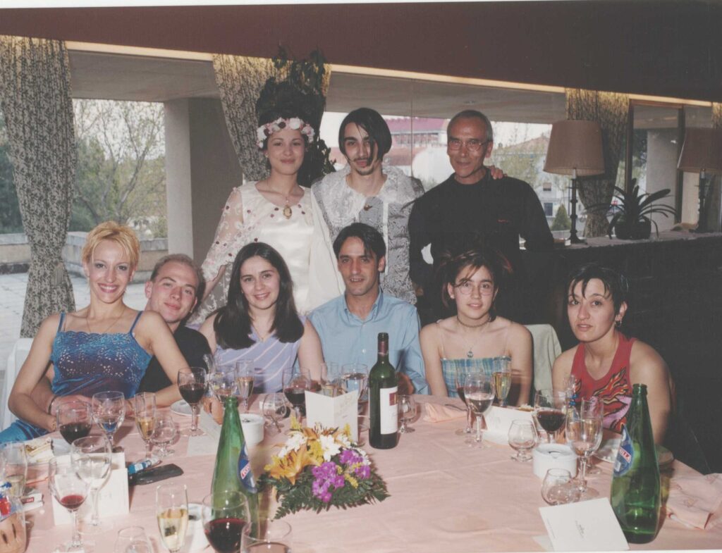 Foto grupal, boda iñaki