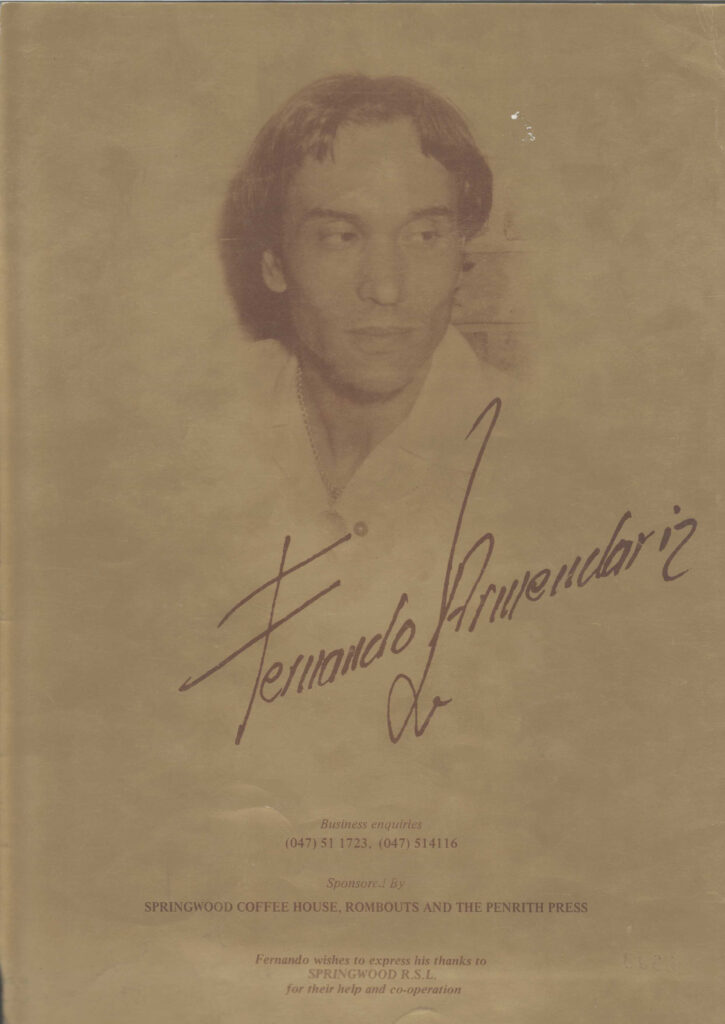 Cartelera Fernando